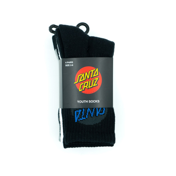 Santa Cruz Other Dot Crew Socks 4 Pack