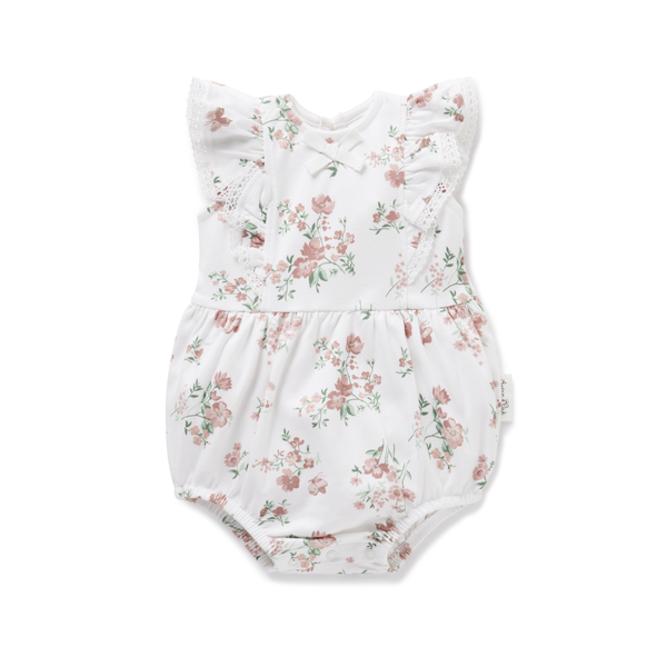 Aster & Oak Primrose Bubble Romper - Shop Baby Onesies Online NZ ...