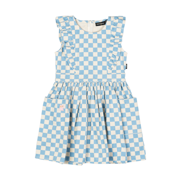 Rock Your Kid Blue Check Babette Dress - Girls Dresses and Skirts | Top ...