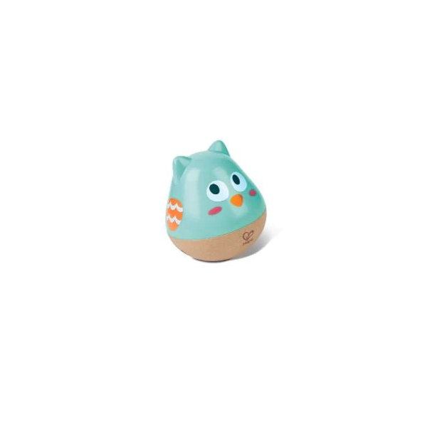 Hape Owl Musical Wobbler Teal