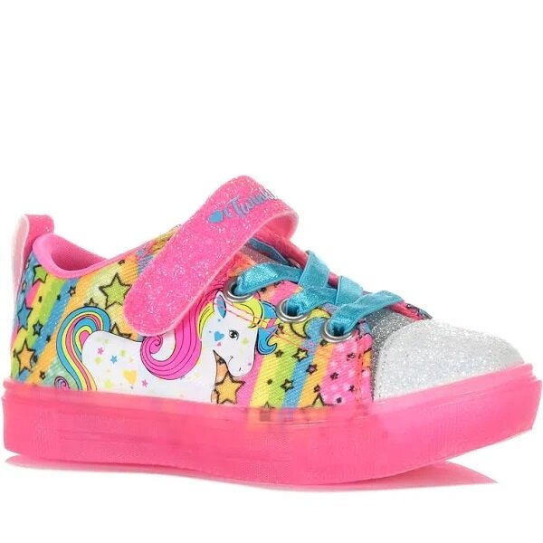 Skechers Twinkle Sparks Ice Unicorn Burst Girls Shoes and Footwear Top Kids Clothing Store In NZ S24 Skechers