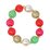 Pink Poppy Bright Bow Necklace-Bracelet Set