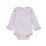 Aster & Oak Lavender Pointelle Rib Onesie