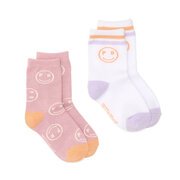 Pretty Brave 2-Pack Smiley Socks-underwear-and-socks-Bambini