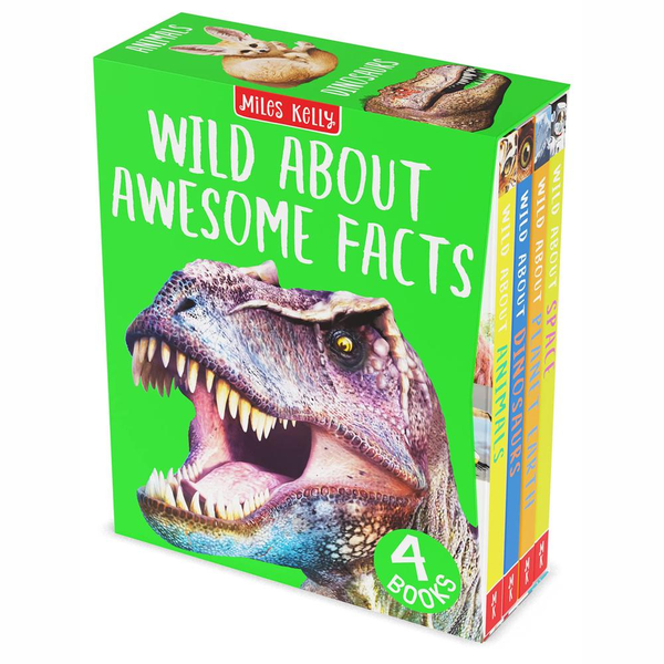 Wild About Awesome Facts Slipcase Book Set