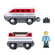 Hape Intercity Battery Powered Train-toys-Bambini