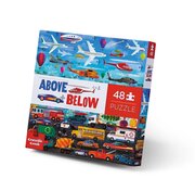 Croc Creek Above And Below 48pc Puzzle Things That Go-toys-Bambini
