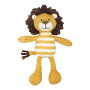 Lily & George Arthur Stripey Lion Rattle-toys-Bambini