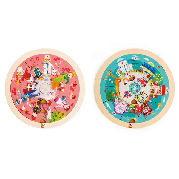 Hape Jobs Roundabout Puzzle