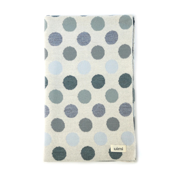 Uimi Merino Dotty Double-Sided Dot Blanket