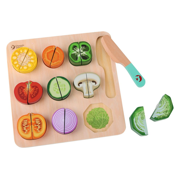 Classic World Cutting Vegetables Puzzle