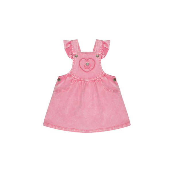 Huxbaby Berry Vintage Pinafore Dress