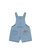 Huxbaby Huxbear Knit Denim Short Overalls