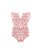 Huxbaby Vintage Strawberry Frill Playsuit