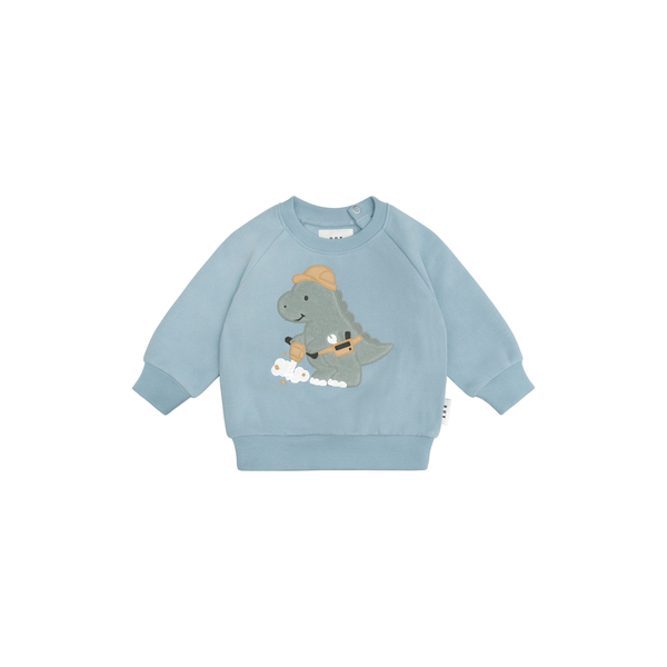 Huxbaby Construction Dino Sweatshirt