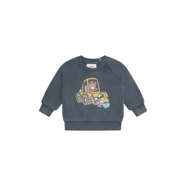 Huxbaby Digger Hux Sweatshirt