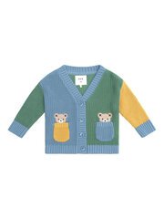 Huxbaby Hidden Hux Fisherman Rib Cardi-tops-Bambini