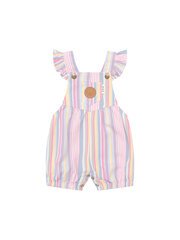 Huxbaby Rainbow Stripe Bubble Onesie-bodysuits-and-rompers-Bambini