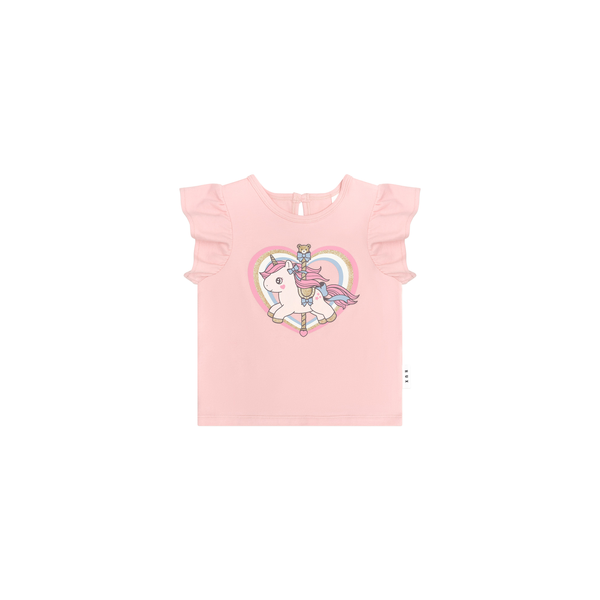 Huxbaby Carousel Frill T-Shirt