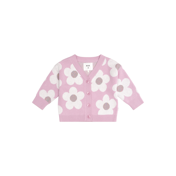 Huxbaby Daisy Boxy Cardi