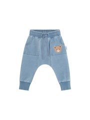 Huxbaby Huxbear Knit Denim Drop Crotch Pant-pants-and-shorts-Bambini