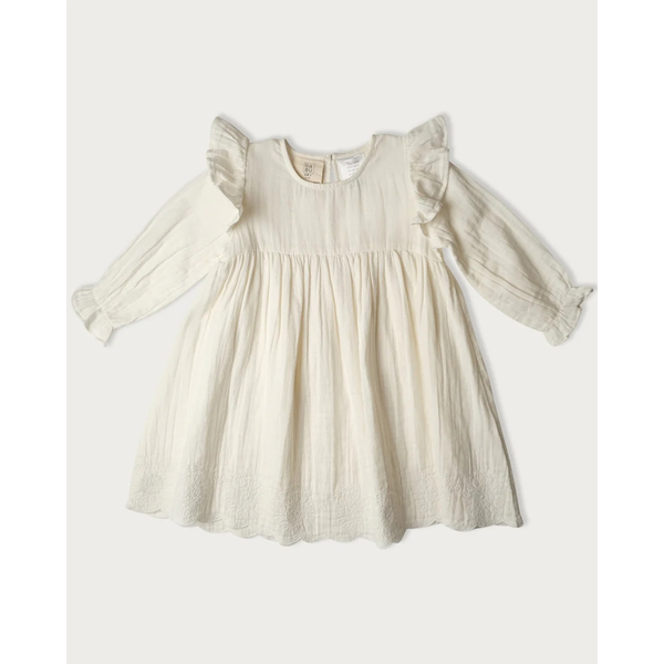 Babu Muslin Charlotte Dress Long Sleeve