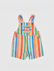 Goldie + Ace Burton Land Down Under Stripe Denim Overalls-jumpsuits-and-overalls-Bambini