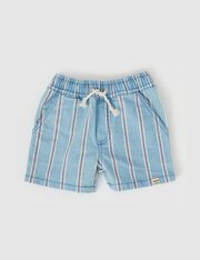 Goldie + Ace Noah Classic Stripe Denim Short-pants-and-shorts-Bambini