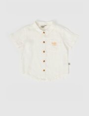 Goldie + Ace Holiday Linen Shirt-tops-Bambini