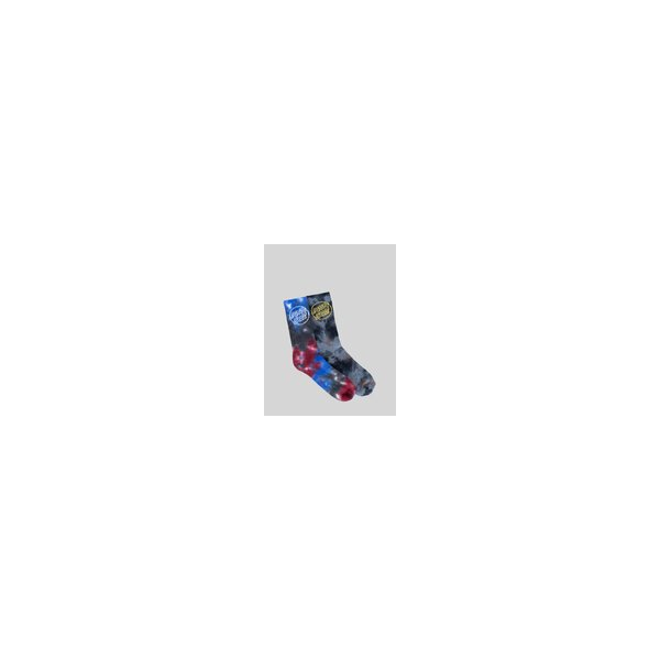 Santa Cruz Tie Dye Crew Sock 2 Pack