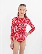 Seafolly Mykonos Summer Paddle Suit-swimwear-Bambini