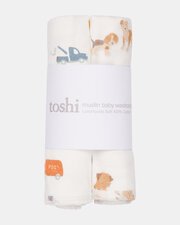 Toshi Baby Muslin Washcloth 2pcs-sleepwear-and-bedding-Bambini