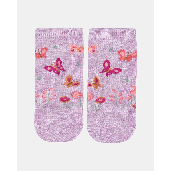 Toshi Ankle Socks Jacquard