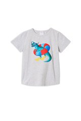 Milky Beach Dino Tee-tops-Bambini