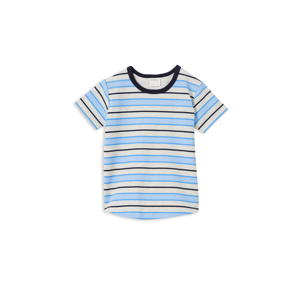 Milky Blue Stripe Tee