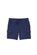 Milky Navy Fleece Cargo Short