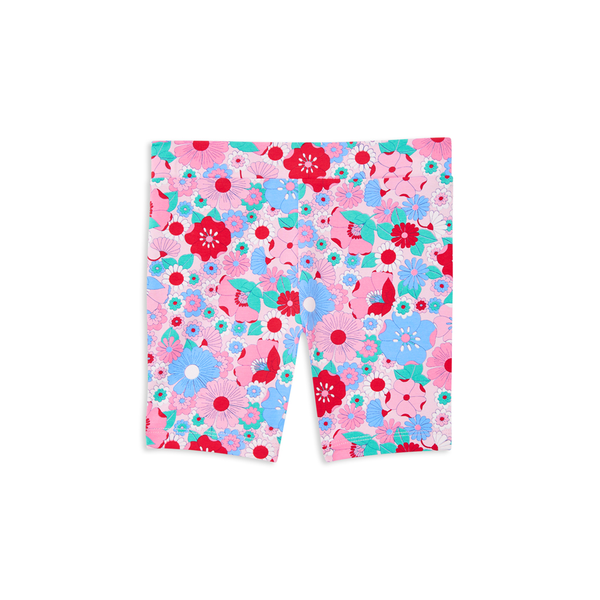 Milky Summer Blooms Bike Short