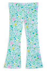 Milky Blossom Flared Legging-pants-and-shorts-Bambini