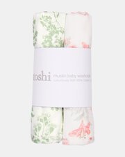 Toshi Baby Muslin Washcloth 2pcs-sleepwear-and-bedding-Bambini