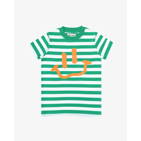 Band Of Boys Striped Smile Tee