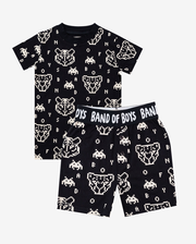 Band Of Boys Black Gamer On Repeat PJs-sleepwear-Bambini