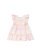 Huxbaby Rainbow Check Frill Dress