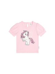 Huxbaby Flutter Unicorn Puff Sleeve T-Shirt-tops-Bambini