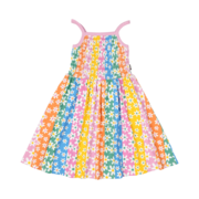 Rock Your Kid Floral Stripes Sun Dress-dresses-and-skirts-Bambini