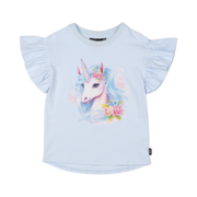 Rock Your Kid Blue Unicorn T-Shirt-tops-Bambini