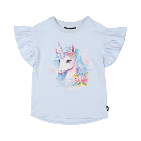 Rock Your Kid Blue Unicorn T-Shirt