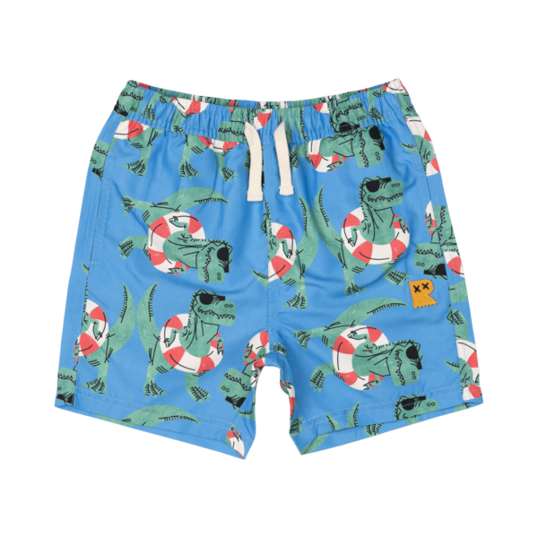 Rock Your Kid Dino Swim Boardshort