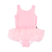 Rock Your Kid Blush Crinkle Tulle One Piece-swimwear-Bambini