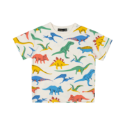 Rock Your Kid Dino Bright T-Shirt-tops-Bambini