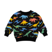 Rock Your Kid Dino Bright Sweatshirt-tops-Bambini